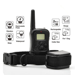 Dog Training Collar with Bark Control and Shock Feature
