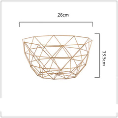 Metal Fruit Basket, Iron Fruit Plate