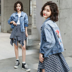 2020 Women's Loose Fit Denim Jacket - Trendy Style
