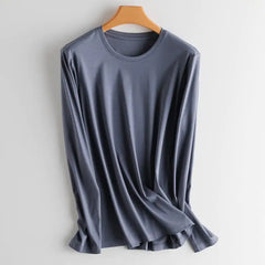 Long-sleeved Round Neck Autumn T-shirt