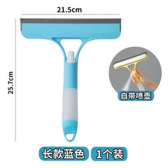 Multi-Function Window Cleaning Tool with Spray Bottle