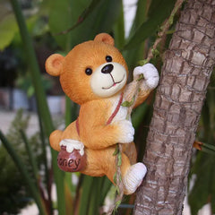 Outdoor Garden Decoration with Cute Squirrel Planters