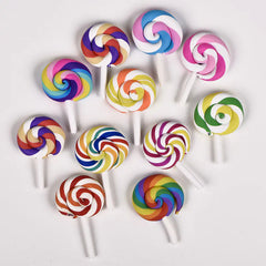 Floral Garden Moss Micro Landscape DIY Lollipop Decor
