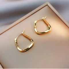 925 Silver Korean Style Pearl Stud Earrings for Women