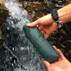 Foldable Drinking Water Bottle Bag for Outdoor Use