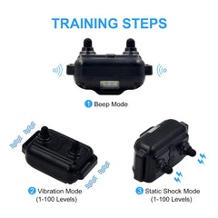 Dog Training Collar with Remote and Bark Control