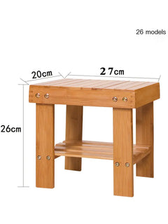 Bamboo Kids Stool for Home and Living Room Use