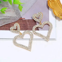 925 Silver Korean Style Pearl Stud Earrings for Women