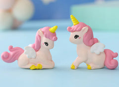 Cute Unicorn Stool for DIY Micro Landscape Decor