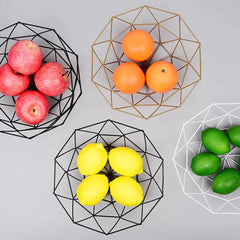 Metal Fruit Basket, Iron Fruit Plate