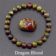 Natural Stone Tiger Eye Beaded Bracelet for Yoga