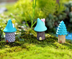 Miniature Landscape Resin Craft - Cartoon Treehouse Decor