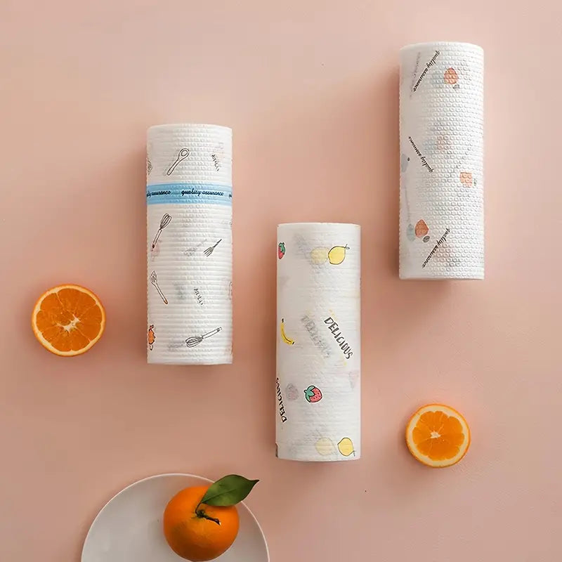 Absorbent Non-Woven Reusable Cleaning Cloths