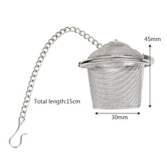 Creative Tea Infuser with Chain - 304 Stainless Steel