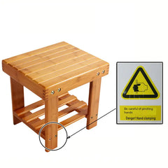 Bamboo Kids Stool for Home and Living Room Use