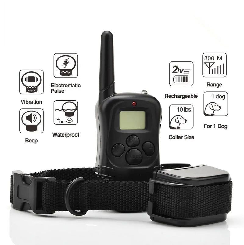 Dog Training Collar with Bark Control and Shock Feature
