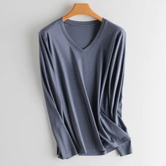 Long-Sleeved Round Neck Autumn T-Shirt