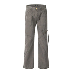 High Street Loose Fit Casual Wide-Leg Pants