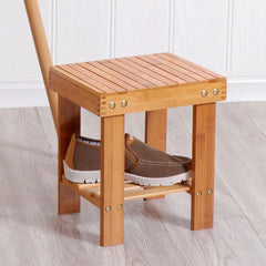 Bamboo Kids Stool for Home and Living Room Use