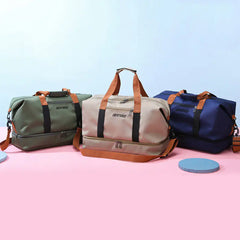 Large Capacity Waterproof Travel Bag for Gym and Weekend