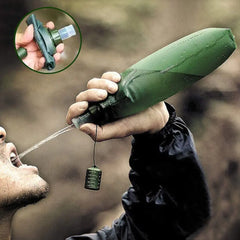 Foldable Drinking Water Bottle Bag for Outdoor Use