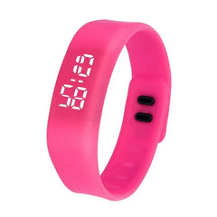 Waterproof Candy Color LED Digital Sports Watch for Kids