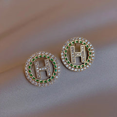 925 Silver Korean Style Pearl Stud Earrings for Women