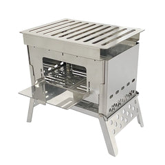 Mini Outdoor Fire Pit BBQ Grill for Camping and Picnics