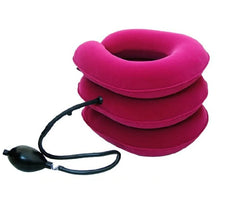 Thick Inflatable Neck Traction Device for Home Use
