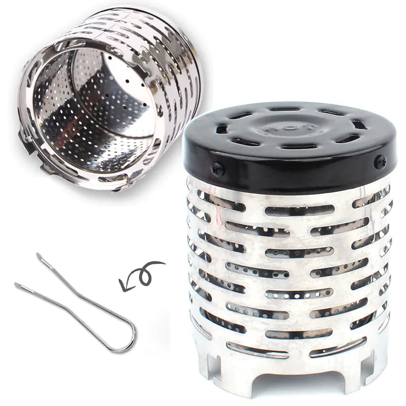 Outdoor Camping Portable Stainless Steel Heater Cover