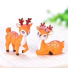 Cute Cartoon Miniature Animal Decoration - Resin Gift