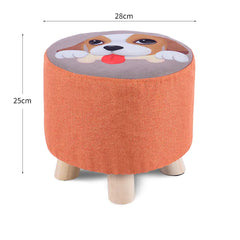 Stylish Creative Wooden Stool for Kids and Living Room