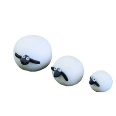 Sheep Family Moss Micro Landscape Decor Zakka Figurine