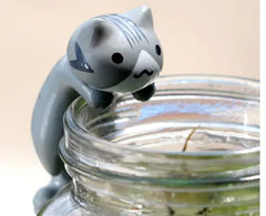 Cozy Moss Micro Landscape Decor - DIY Cute Cat Figure