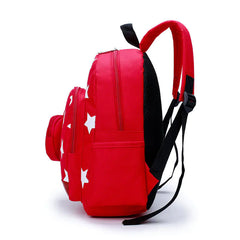 Lightweight Star Print Kindergarten Backpack for Kids