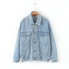 2020 Summer Loose Fit Denim Jacket for Women