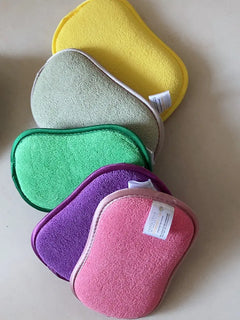 Non-Scratch Sponge Cloth for Kitchen Cleaning