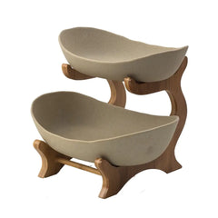 Ceramic Candy Dish and Snack Plate Fruit Basket