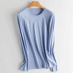 Long-Sleeved Round Neck Autumn T-Shirt
