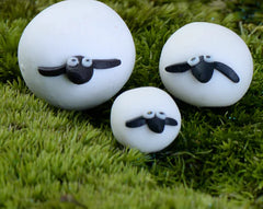 Sheep Family Moss Micro Landscape Decor Zakka Figurine