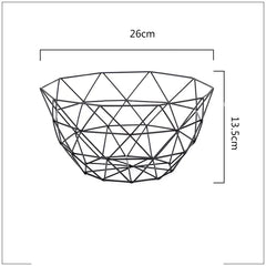 Metal Fruit Basket, Iron Fruit Plate