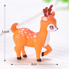 Cute Cartoon Miniature Animal Decoration - Resin Gift