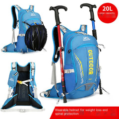 Outdoor Cycling Backpack with Water Bladder Holder