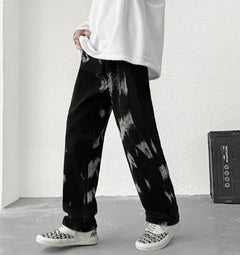 Trendy Brand Men's Loose Fit Thin Straight Jeans