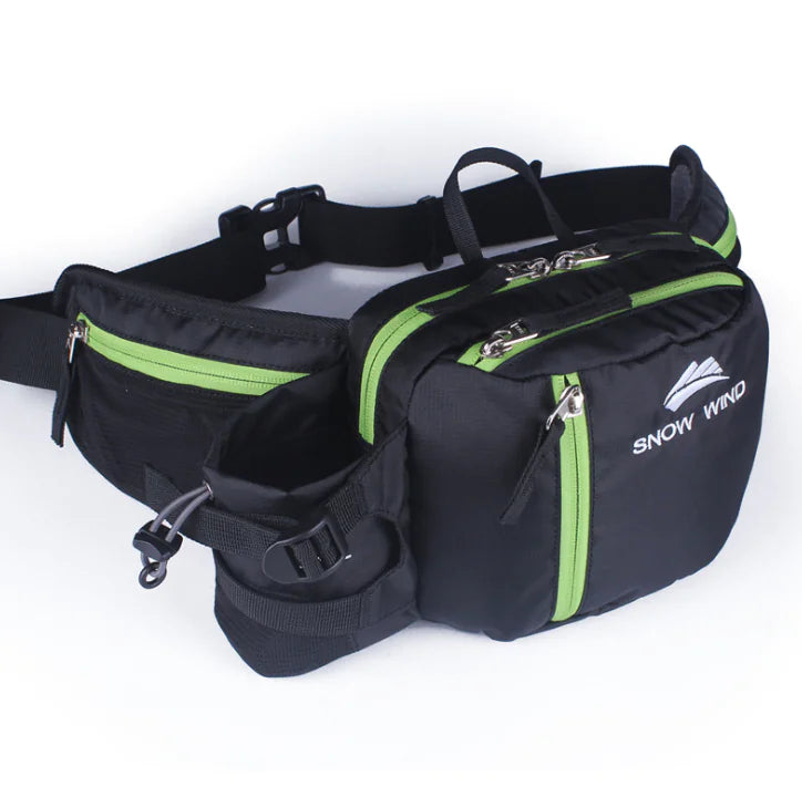 Outdoor Waist Bag with Water Bottle for Cycling