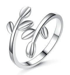 Olive Branch Women's Ring - Leaf Design