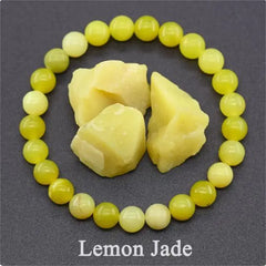 Natural Stone Tiger Eye Beaded Bracelet for Yoga
