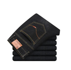 Men's New Large Size Straight Loose Casual Jeans