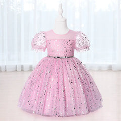 Fluffy Skirt for Birthday Party - Foreign Girl Style