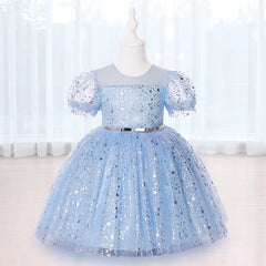 Fluffy Skirt for Birthday Party - Foreign Girl Style